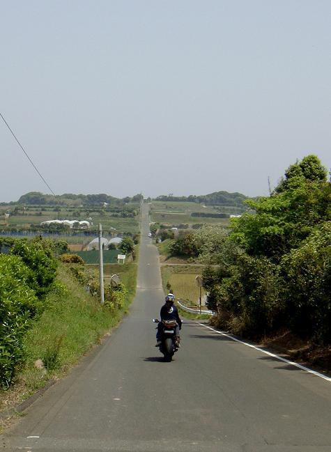34　来たかった加部島の直線.JPG