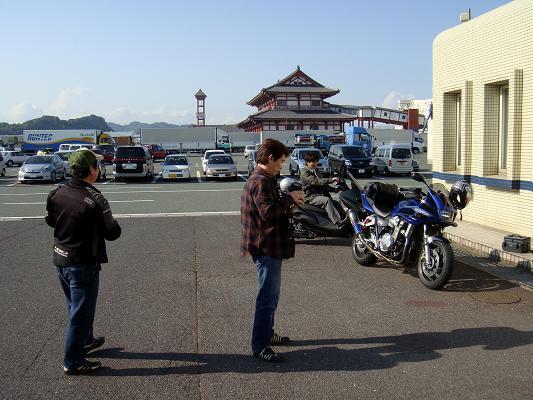 4　お見送りに来てくれました.JPG
