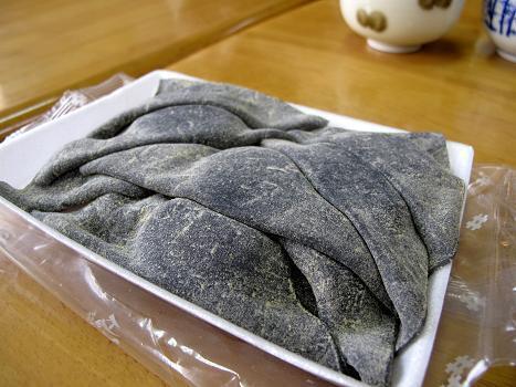 お土産の生八つ橋です.JPG