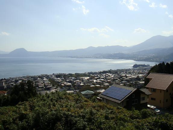 別府湾を国東半島側から見ています.JPG