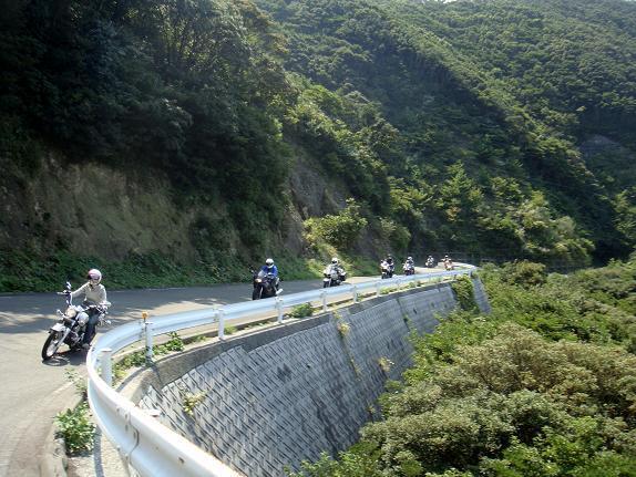 鶴御崎までのクネクネ.JPG
