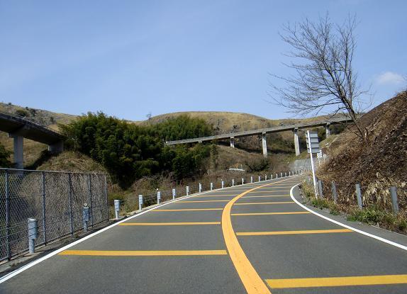 ７ゼブラが邪魔な道.JPG